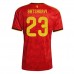 Belgie Michy Batshuayi #23 Domácí Dres MS 2026 Krátkým Rukávem Belgie Michy Batshuayi #23 Domácí Dres MS 2026 Krátkým Rukávem